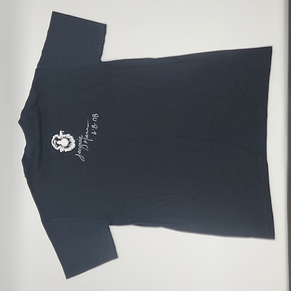 David Mann Half Native American Indian Eagle Biker T-shirt Size Small Signed - Picture 4 of 5